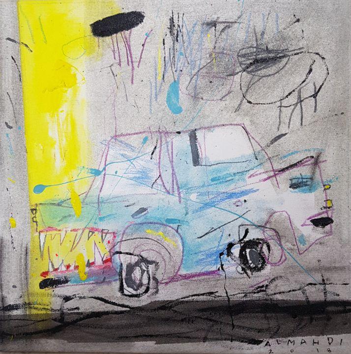 "The monster car 2" başlıklı Tablo Mohammed Al Mahdi tarafından, Orijinal sanat