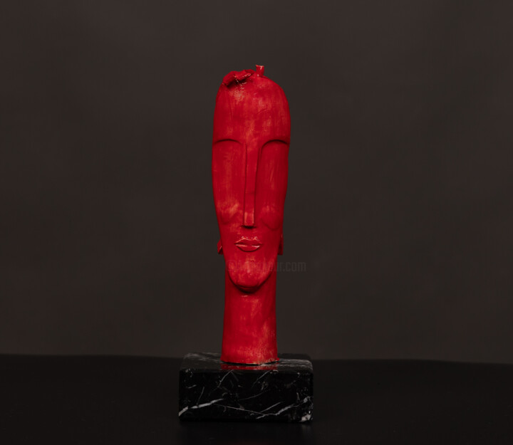 雕塑 标题为“AMAT” 由Monika Hartl, 原创艺术品, 陶瓷