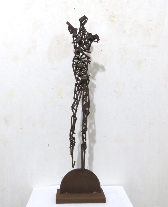 Rzeźba zatytułowany „FRAMMENTI” autorstwa Morgese Giovanni, Oryginalna praca, Metale