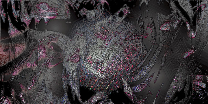 Arts numériques intitulée "Enigma.jpg" par Pascal Moulin, Œuvre d'art originale, Travail numérique 2D