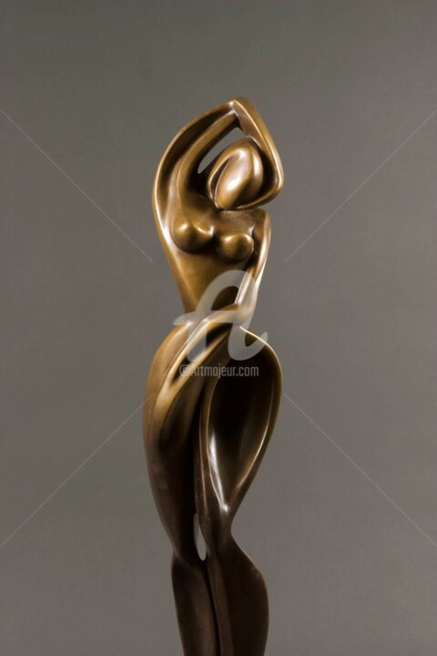 Scultura intitolato "SENSUOUS" da Marie-Pierre Philippe-Lohézic (MPPL-ART), Opera d'arte originale, Bronzo