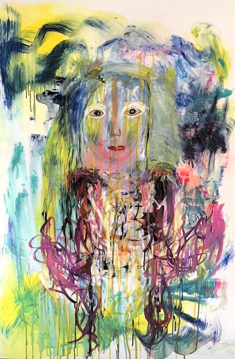 絵画,  51.2x35 in 