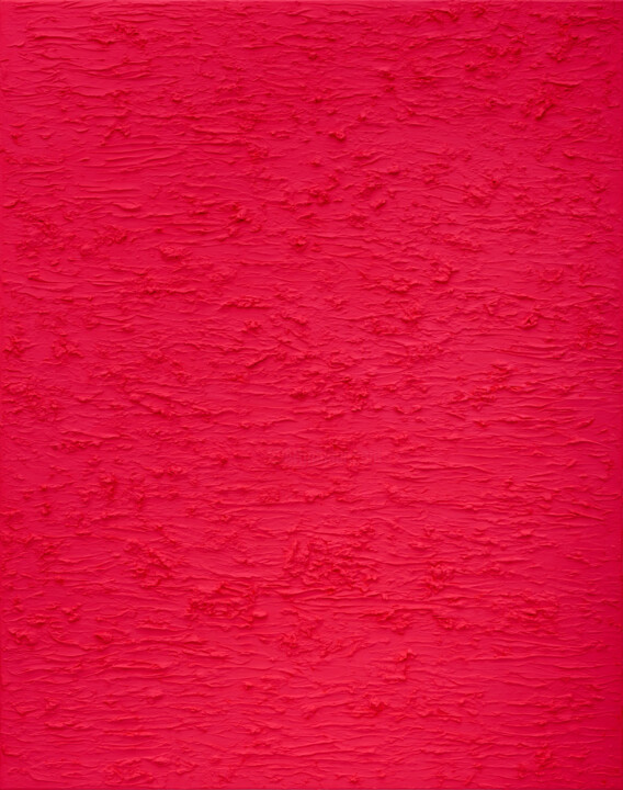 Картина под названием "Hot Pink" - Nataliia Sydorova, Подлинное произведение искусства, Масло Установлен на Деревянная рама…