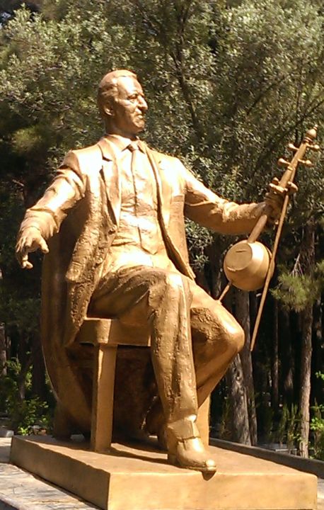 Scultura intitolato "Habil Aliyev" da Natig Aliev, Opera d'arte originale