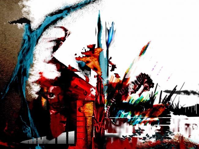 Arts numériques intitulée "Deflagration" par Neonitrus, Œuvre d'art originale