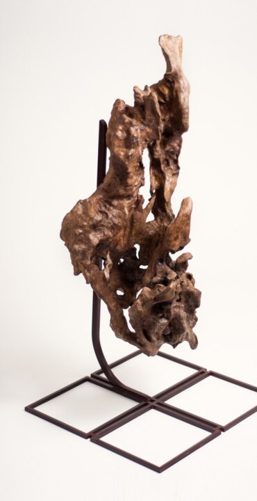 Sculptuur getiteld "schiuma di mare" door Nivianodesign, Origineel Kunstwerk, Hout