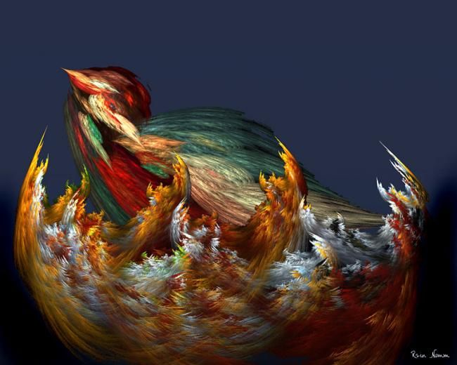 Arte digital titulada "Nesting" por Rein Nomm, Obra de arte original