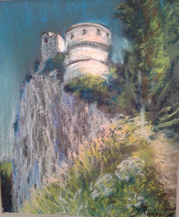 Castello Di San Leo, Pintura por Davide Rodoquino | Artmajeur