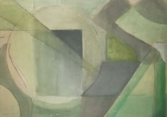 Malerei mit dem Titel "LYGIA CLARK" von Obras Raras, Original-Kunstwerk, Pastell