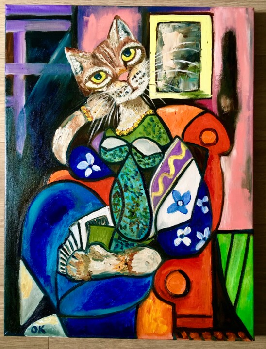 pablo picasso cubism cat