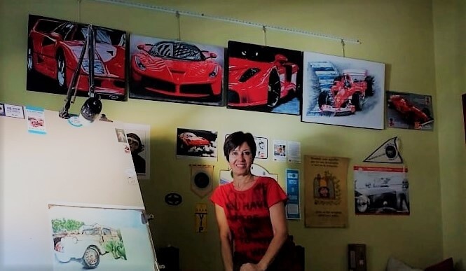 Nicky Chiarello, arte automotiva