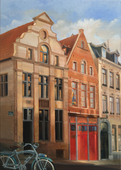 Schilderij,  27,6x19,7 in 