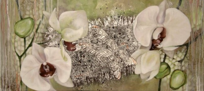 Malarstwo zatytułowany „Libelle” autorstwa Olga Sarabarina (Olja Sar), Oryginalna praca