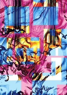 绘画 标题为“abstracto 17-7” 由Oscar Alejandro Poliotto, 原创艺术品