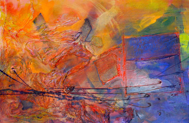 Peinture intitulée "sam-0953.jpg" par Othman Achmal, Œuvre d'art originale