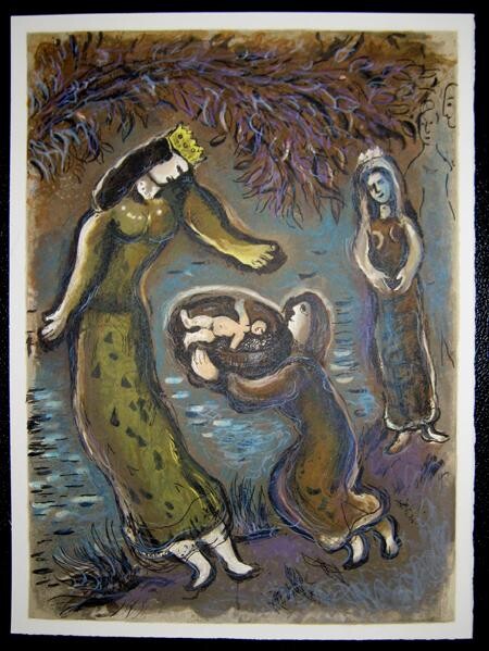 Druckgrafik mit dem Titel "Then the daughter o…" von Pablo Picasso, Original-Kunstwerk, Öl