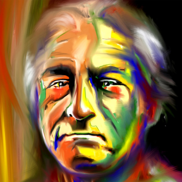 Digital Arts titled "Robert.jpg" by Paolo Luino, Original Artwork, Digital Painting