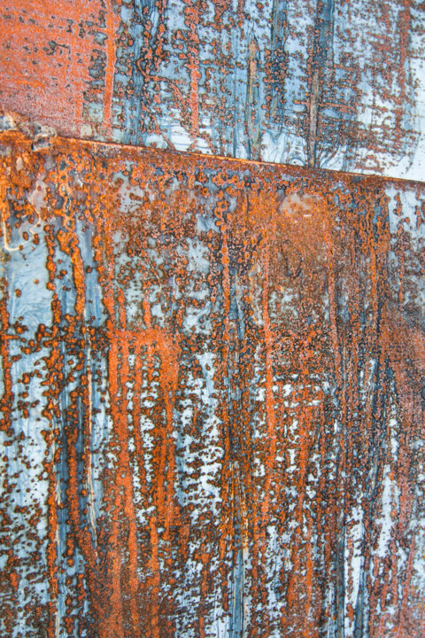 Photography titled "Rust Flag" by Pappasbland, Original Artwork, Digital Photography