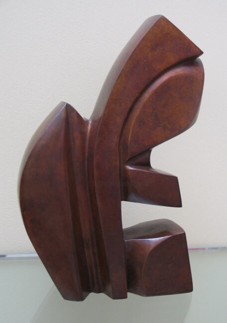 Sculpture intitulée "Elancée bronze" par Pascal Cavalli, Œuvre d'art originale, Bronze