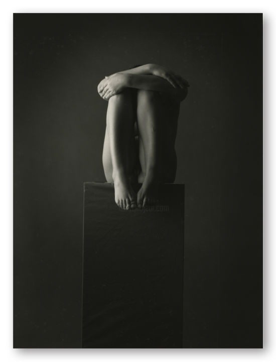 「Ecritures nues 4」というタイトルの写真撮影 Pascal Rougierによって, オリジナルのアートワーク, デジタル
