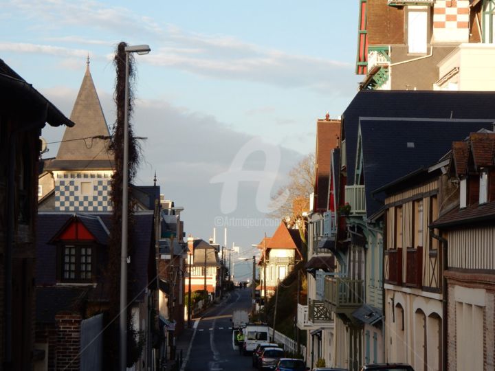 Photographie intitulée "Photo de Trouville…" par Patrick Jourdain, Œuvre d'art originale