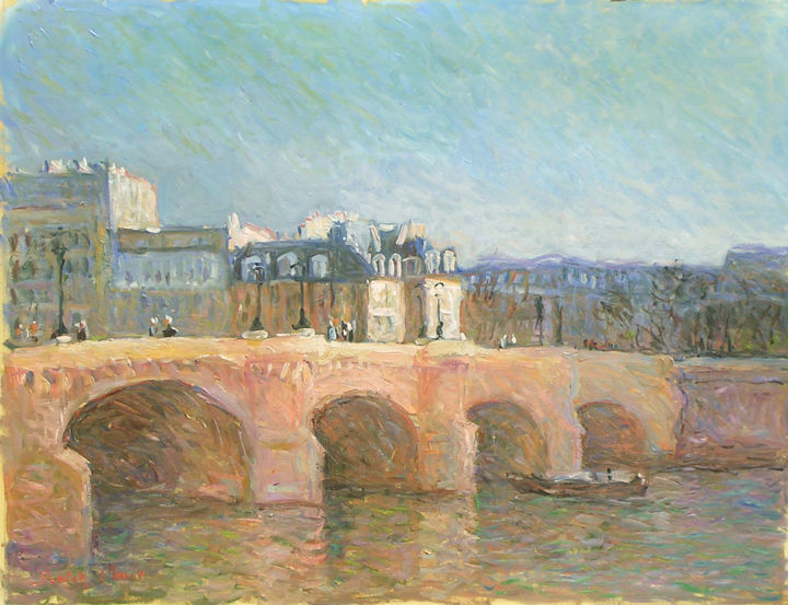 Le Pont Neuf - Paris, Painting by Patrick Marie