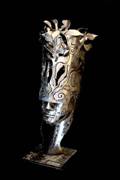 雕塑 标题为“Metall Skulptur 01/…” 由Paul Bielec, 原创艺术品, 金属