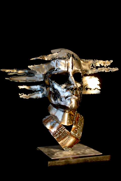 雕塑 标题为“Metall Skulptur 03/…” 由Paul Bielec, 原创艺术品, 金属