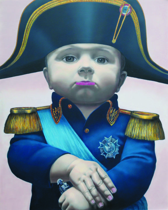 Digital Arts με τίτλο "Napoleon-young gene…" από Pawel Luchowski, Αυθεντικά έργα τέχνης, 2D ψηφιακή εργασία
