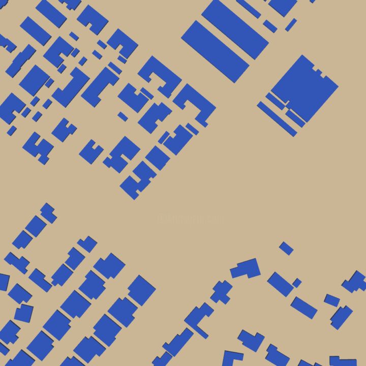 Arts numériques intitulée "OpArt! #2" par Paweł Nowak (Paweb), Œuvre d'art originale, Modélisation 3D