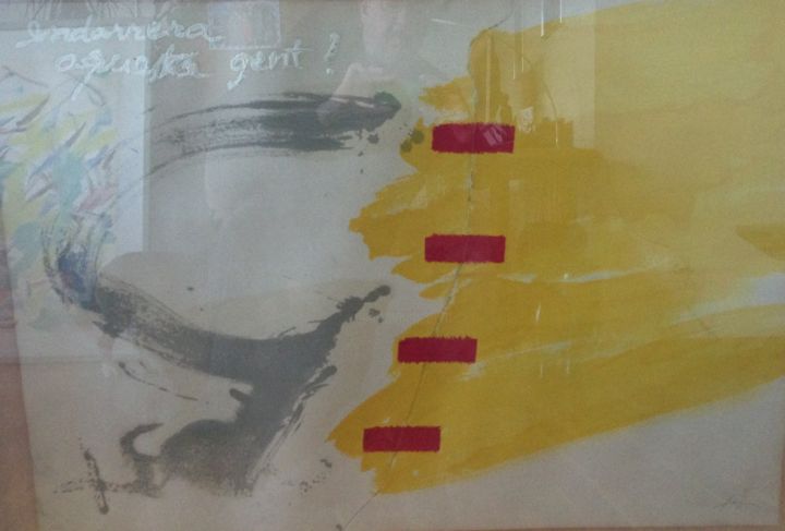 印花与版画 标题为“Antoni Tapies.jpg” 由Galeria Brikama, 原创艺术品, 蚀刻