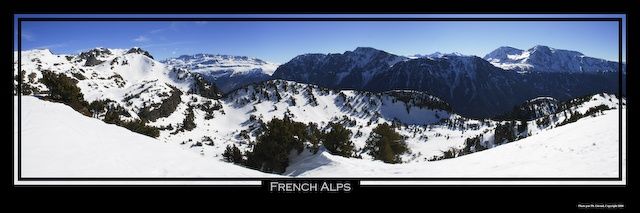Panoramique De Montagne En Hiver Phg Photographe