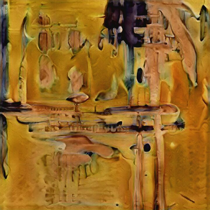 Arte digitale intitolato "Dali Bosch" da Phil 'Philosofree' Cheney, Opera d'arte originale, Pittura digitale