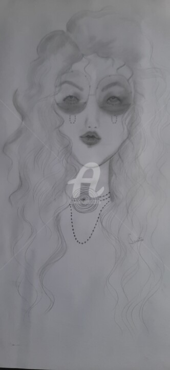 Drawing titled "SHADES OF HER!" by Blackbeauty13, Original Artwork, Pencil