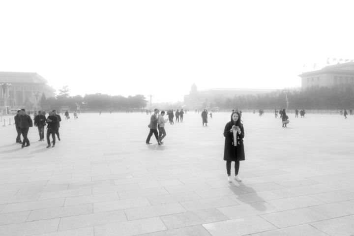 "Tian'anmen" başlıklı Fotoğraf Jean-Pascal Plettener tarafından, Orijinal sanat, Dijital Fotoğrafçılık