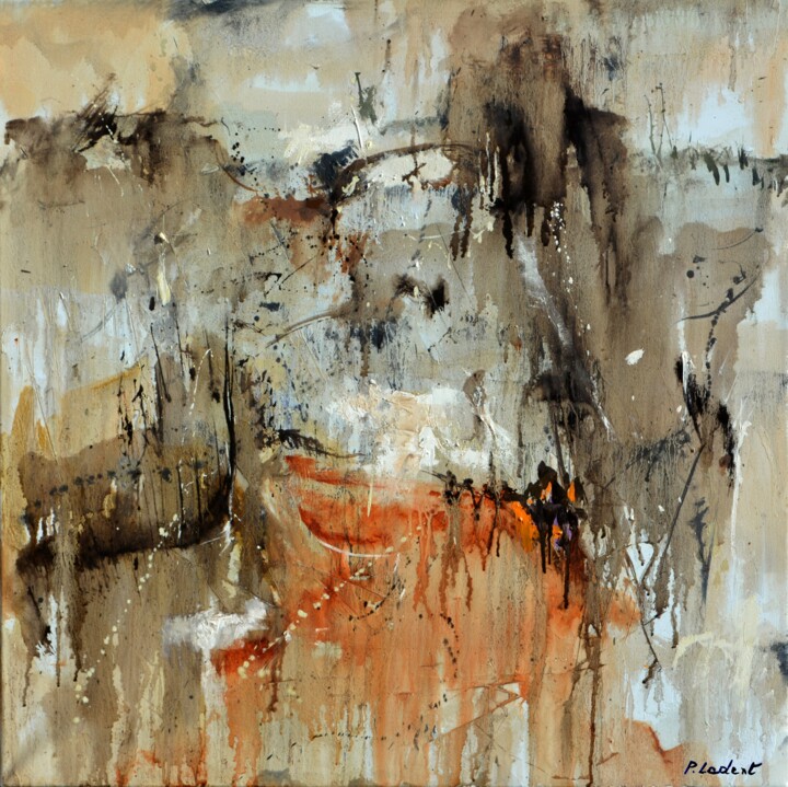 Картина под названием "Rainy window" - Pol Ledent, Подлинное произведение искусства, Масло Установлен на Деревянная рама для…