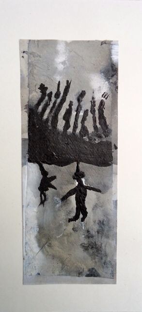 Картина под названием "the underworld" - Q.Mumu, Подлинное произведение искусства