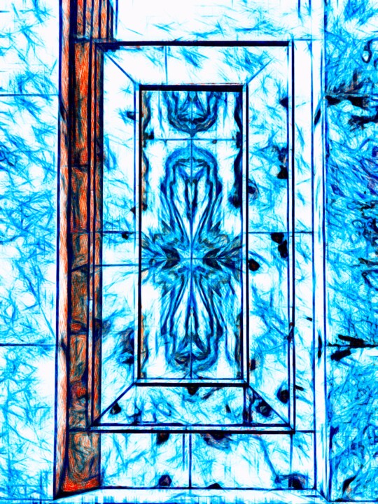 Digital Arts με τίτλο "Electric Blue Moria…" από J.A. Quattro (Qu4ttroStudio), Αυθεντικά έργα τέχνης, Μη χειραγωγημένη φωτογ…