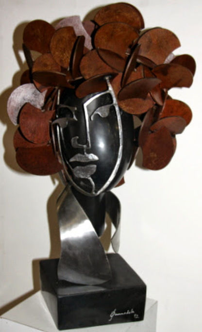 "mulher355" başlıklı Heykel Queimadela Dos Santos tarafından, Orijinal sanat, Paslanmaz Çelik