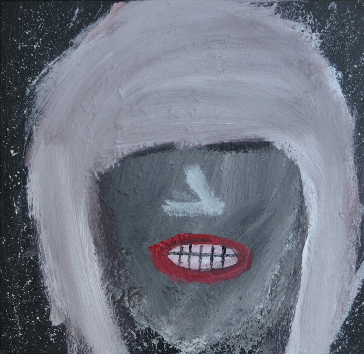 Картина под названием "The drunk girl from…" - Quentin Monnet, Подлинное произведение искусства, Акрил