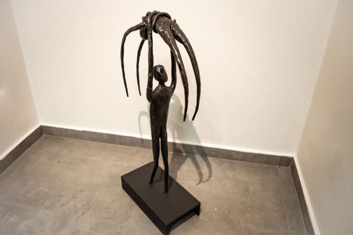 Escultura titulada "Lovely ballet" por Radek Svoboda, Obra de arte original, Metales