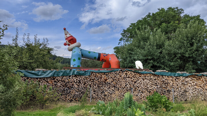 Fotografía titulada "Jour de fête" por Raimo Bergt, Obra de arte original, Fotografía manipulada