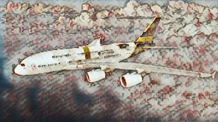 Digital Arts titled "plane in the air" by Remond Reichwein, Original Artwork, Digital Painting