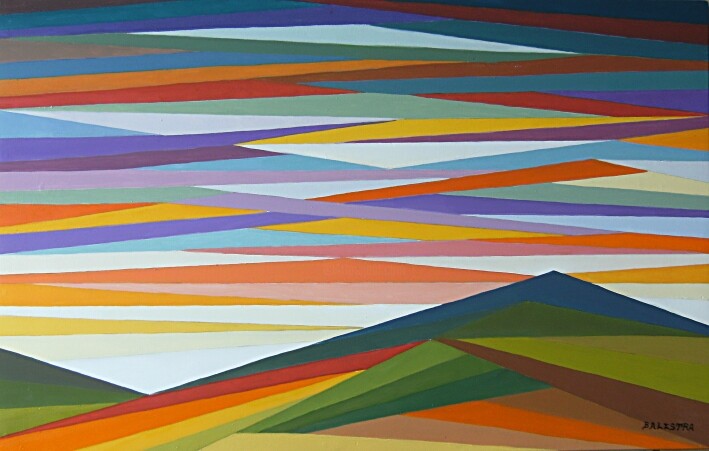 Malerei mit dem Titel "Landescapes Hard Ed…" von Riccardo Balestra, Original-Kunstwerk, Öl