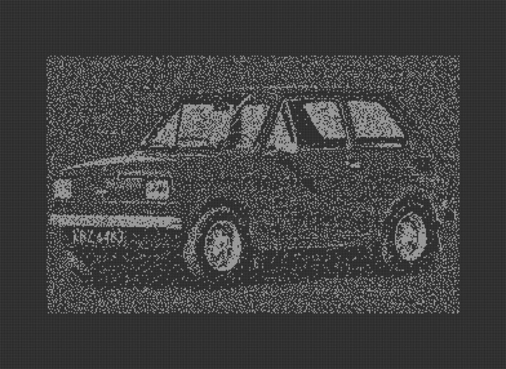 Digital Arts titled "FIAT 126P C64 PIXEL…" by Rm64, Original Artwork, 2D Digital Work