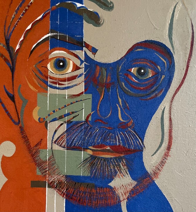 Peinture intitulée "Ryan" par Robert Craig Grassle, Œuvre d'art originale, Acrylique