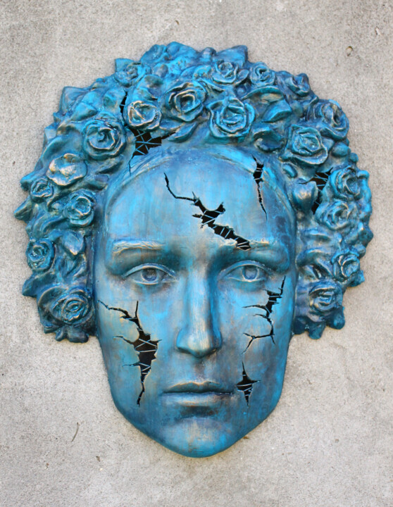 Sculpture titled "Stephanie" by Roman Rabyk, Original Artwork, Plastic