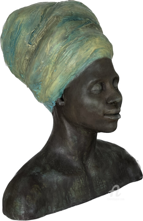 Sculpture titled "Matriarchal peace o…" by Ron Zohar, Original Artwork, Resin