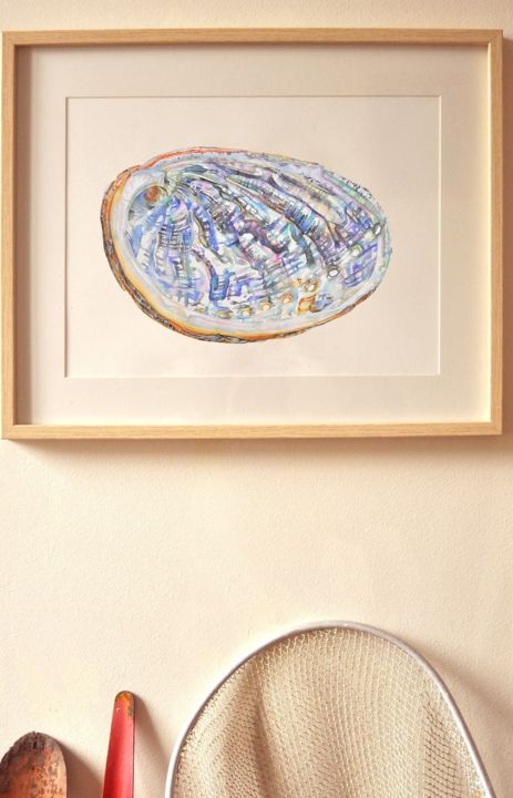 绘画 标题为“Ormeau” 由Rose Bonnefoy, 原创艺术品, 水彩