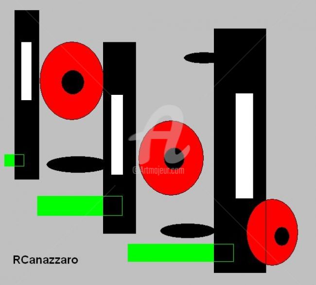 Artes digitais intitulada "r5.JPG" por Rose Canazzaro, Obras de arte originais